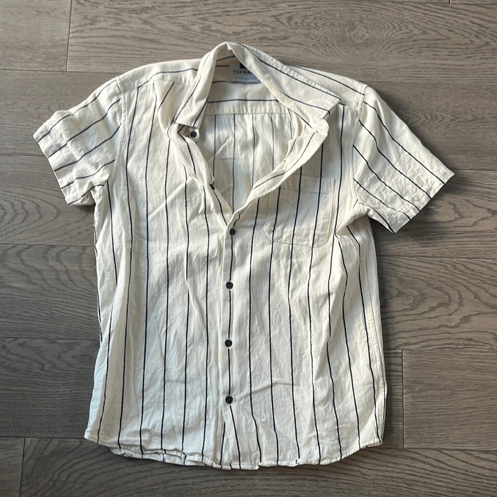 Topman short sleeved shirt size S